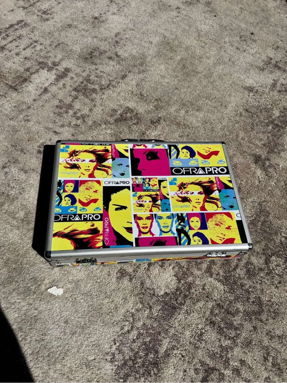 OFRA Pop Art Makeup Case - Yellow, Pink, Blue, Black